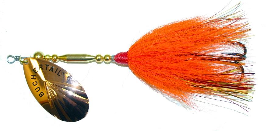 Buchertail Tin Buck Bucktail - Premium Fishing Lure for Bass, Trout & Walleye | Perfect for Freshwater & Saltwater Angling