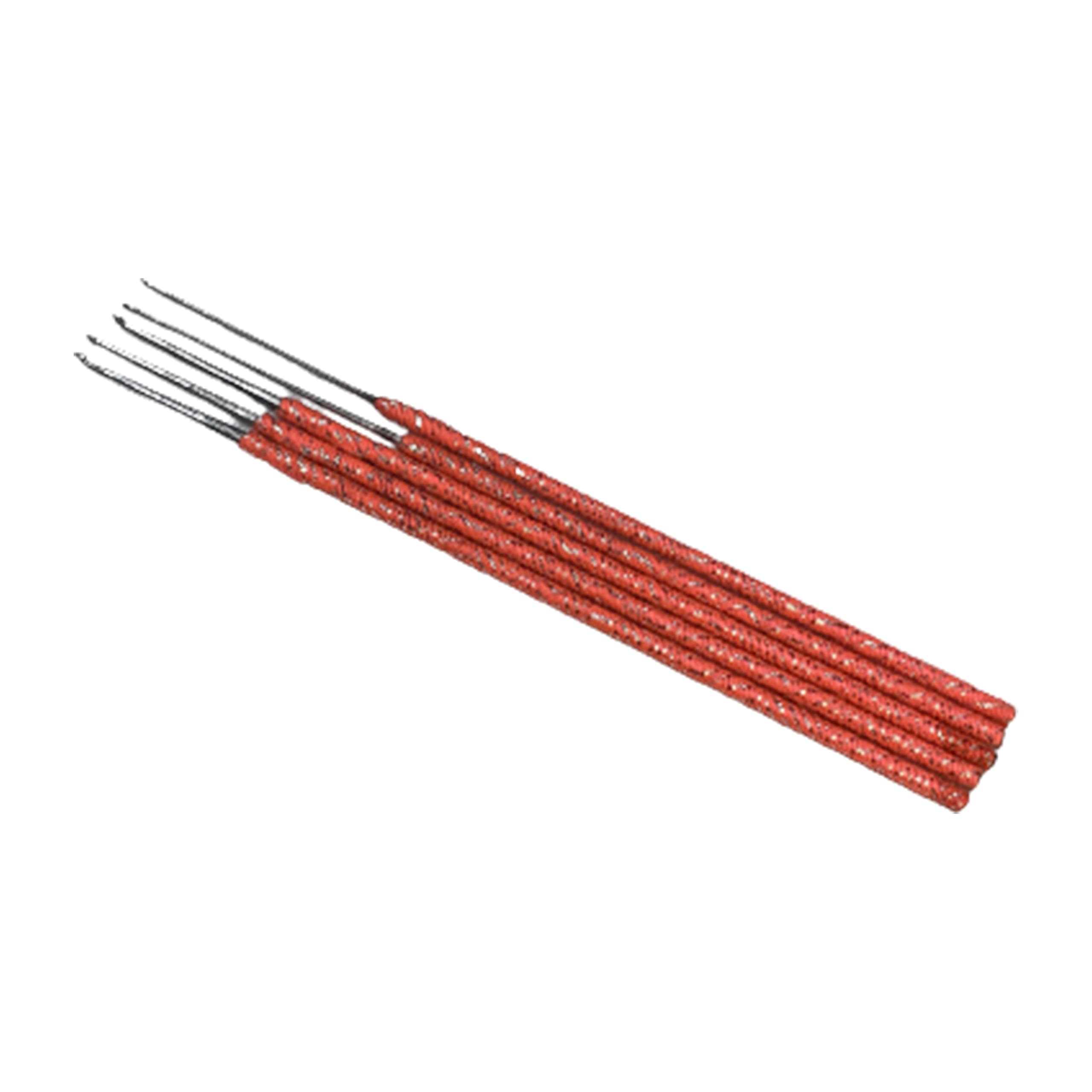 Premium Aari Embroidery Needles for Beading & Hand Embroidery - Peach Designer Pack of 5 Needles - Perfect for Indian Traditional Crafts, Bridal Wear & DIY Fashion Accessories