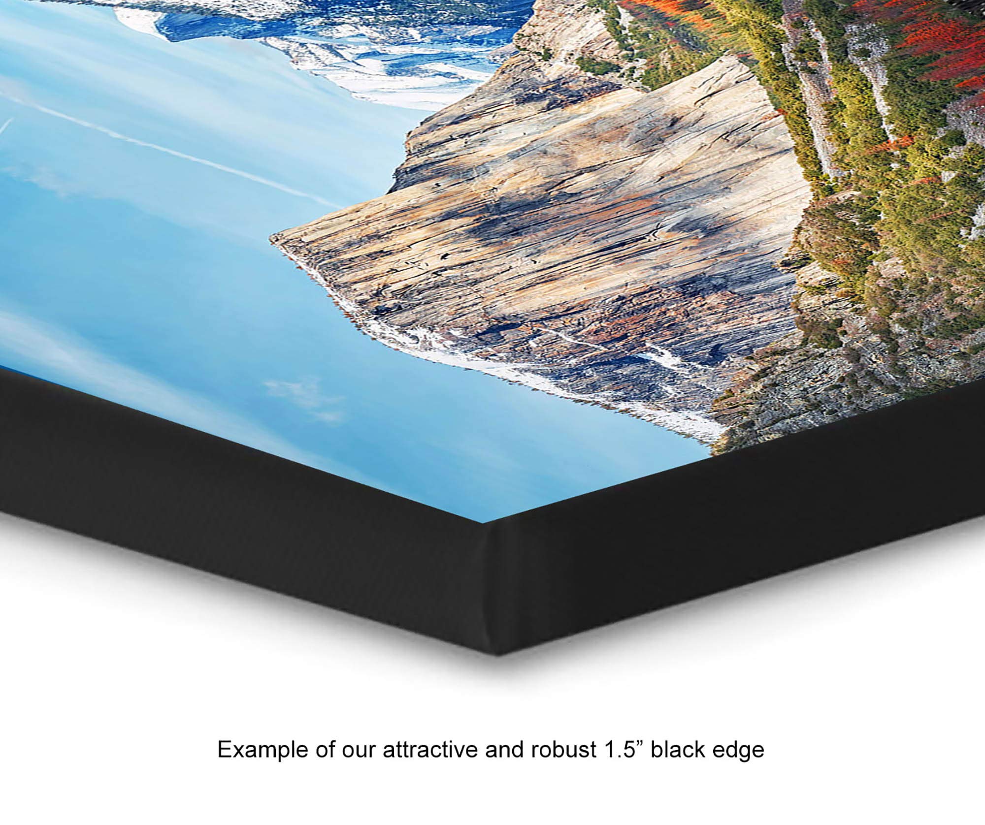 XOTIKS Yellowstone Bison Fine Art Gallery Wrap Giclee Canvas Print - 20x30 Inch Ready to Hang Wall Decor for Living Room, Office & National Park Themed Spaces
