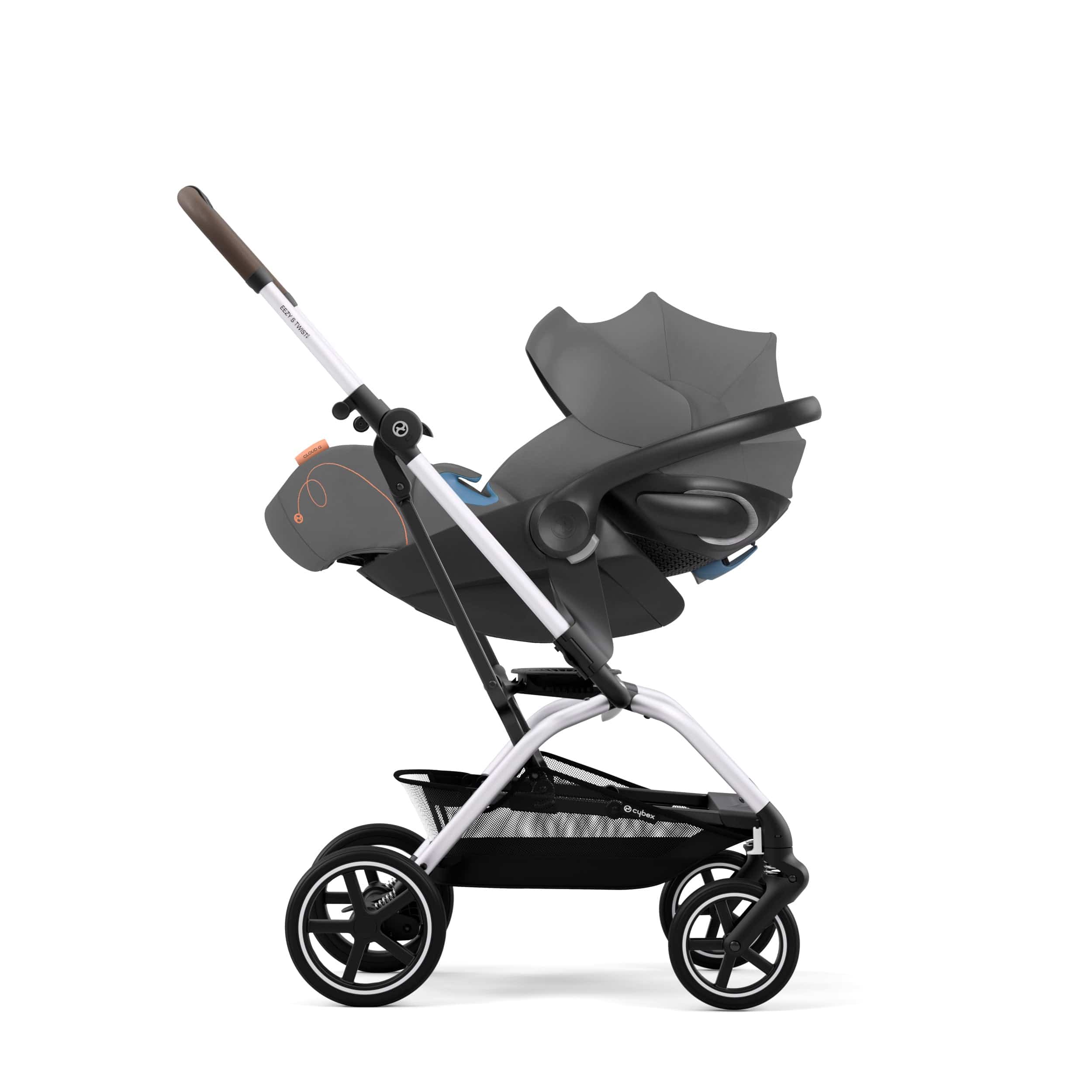 Cybex Eezy S Twist +2 V2 Lightweight Compact Travel Stroller - Perfect for Airports, Shopping & City Walks