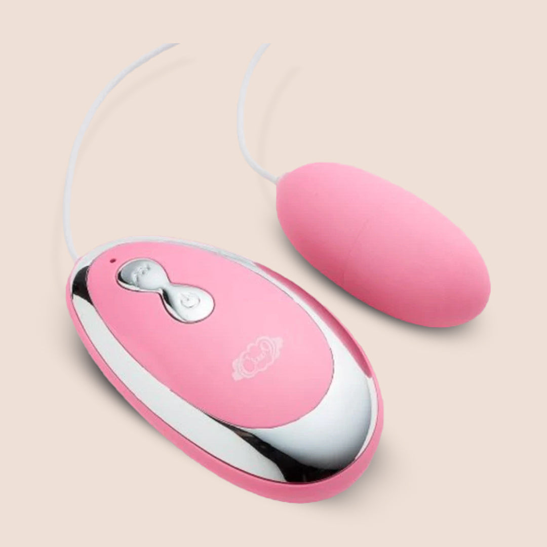 Pink Pleasure Bullet - Rechargeable Vibrating Bullet with Wireless Remote Control for Couples & Solo Play | Powerful Mini Massager for Sensual Intimacy & Relaxation