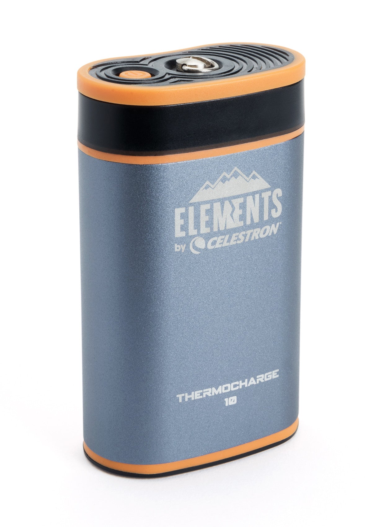 Celestron Elements ThermoCharge 10 - Portable Hand Warmer & Phone Charger | USB Rechargeable Battery Pack for Outdoor Activities, Camping, Hiking & Winter Sports