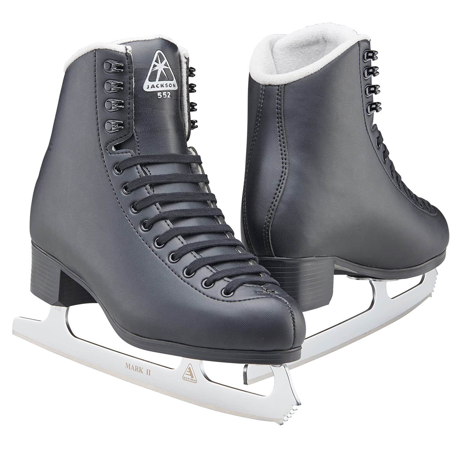 Jackson Classic 552 Men's & Boys' Figure Skates - Premium Ice Skating Shoes for Beginners & Professionals | Perfect for Ice Rinks, Competitions & Recreational Skating