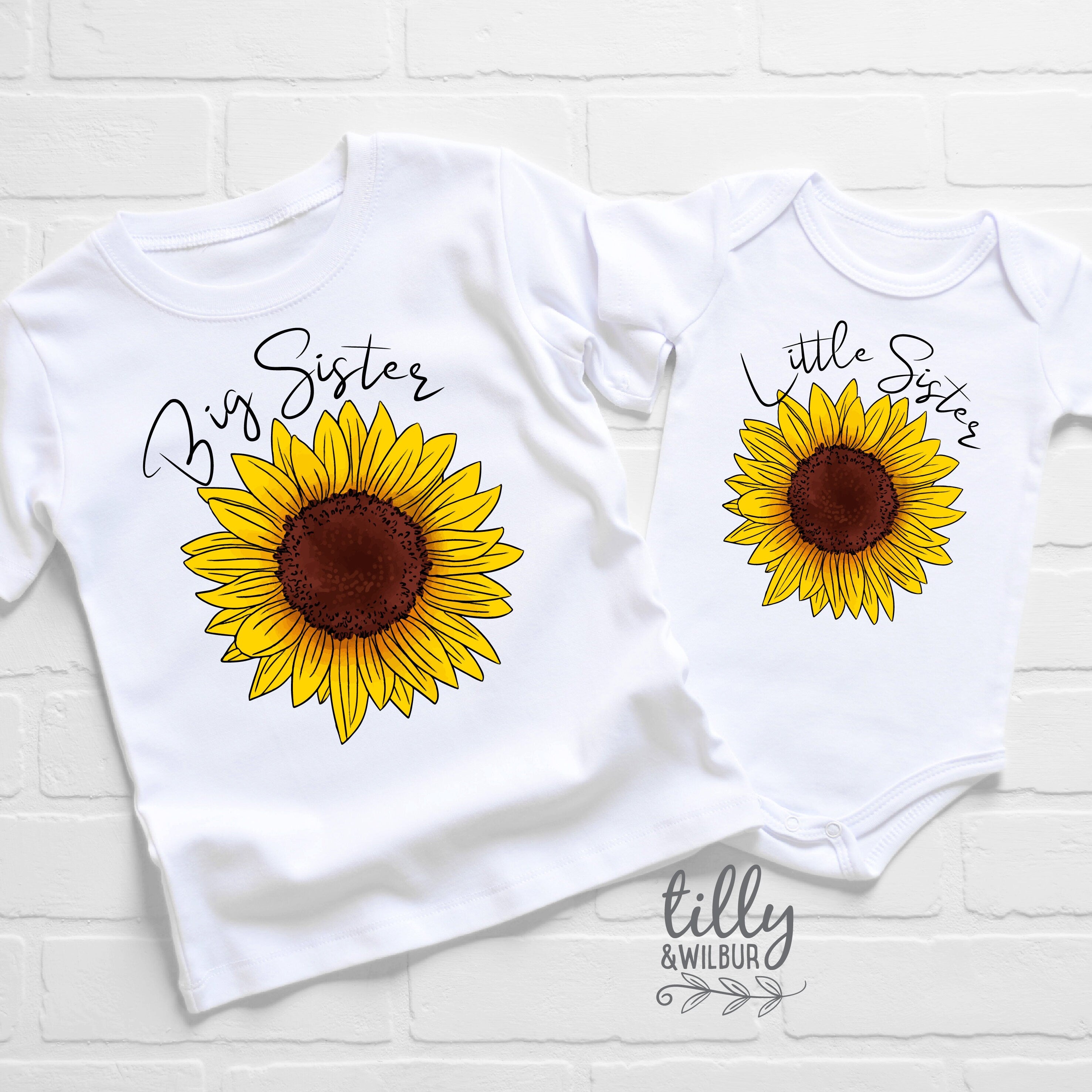 Big Sister Little Sister Matching Outfits - Cute Coordinating Sister Sets for Photos, Holidays & Family Events