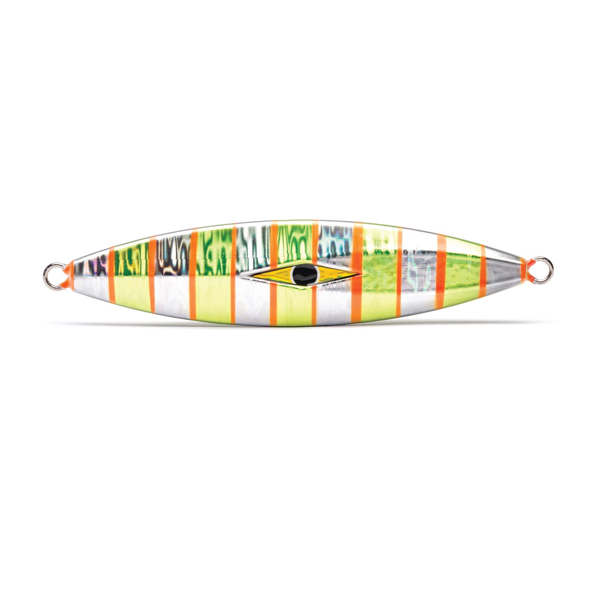 Staggerbod Slow Fall Jig Fishing Lure - Gold/Orange/Silver - 250g/9Oz - Perfect for Deep Sea Fishing and Bass Angling