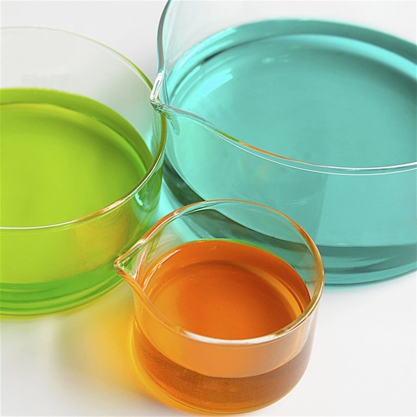 230mm Borosilicate 3.3 Glass Crystallizing Dish - Flat Bottom with Spout, Heat Resistant Evaporation Dishes for Chemistry Lab (Pack of 2) - Perfect for Scientific Experiments, Chemical Reactions & Laboratory Use