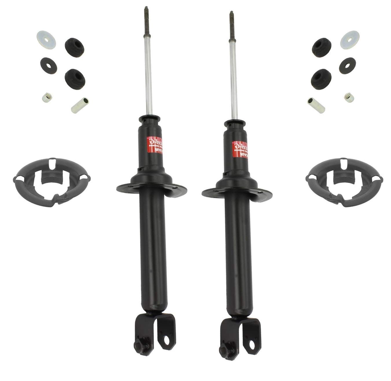 NewParts Rear Struts & Lower Coil Spring Insulators - Premium Suspension Replacement Parts for Smooth Ride & Enhanced Vehicle Stability | Perfect for Off-Roading, Daily Commuting & Performance Upgrades