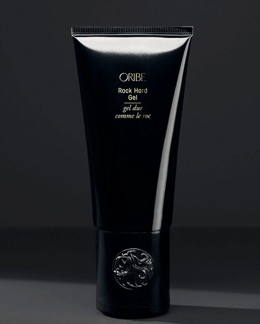 Oribe Rock Hard Gel - Strong Hold Hair Styling Gel for Men & Women - Perfect for Sleek Looks, Updos & All-Day Hold - Salon Quality Hair Gel for Volume & Control