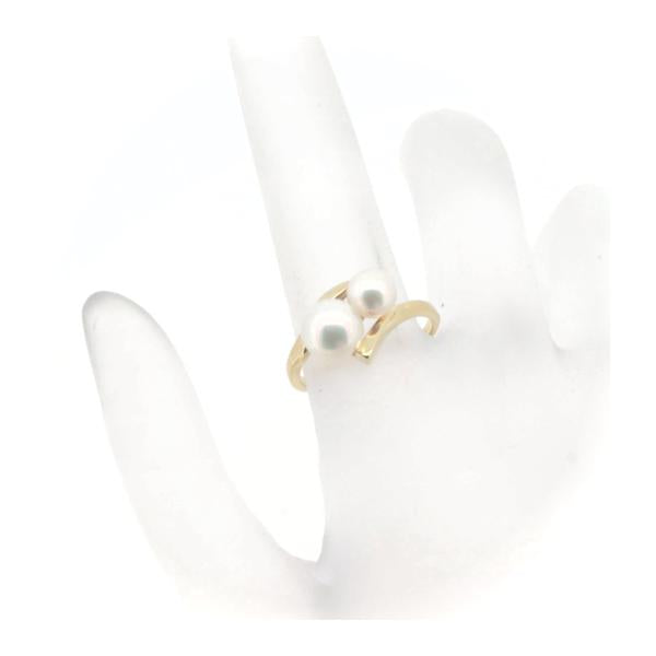 18K Gold Pearl Ring for Women - Vintage Elegant Jewelry Gift for Wedding, Anniversary & Special Occasions