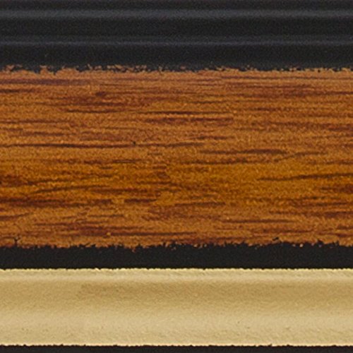 ArtToFrames 8.5x11 Diploma Picture Frame with 4x6 Photo Opening - Honey Gold Wood Frame for Graduation Certificates, Awards & Family Photos - Perfect for Office, Home Decor & Gift Giving