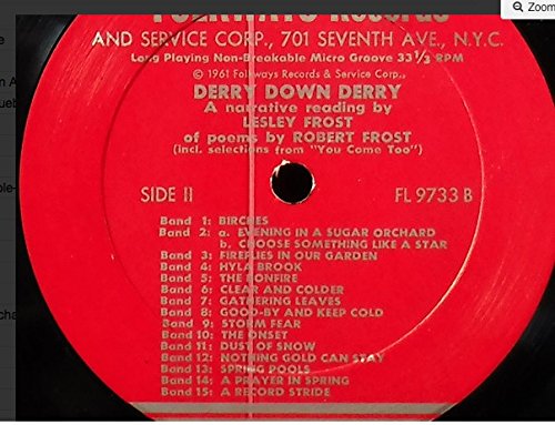 Derry Down Derry: A Narrative Reading LP with Selections from 'You Come Too' – Perfect for Poetry Lovers, Book Clubs & Relaxing Evenings