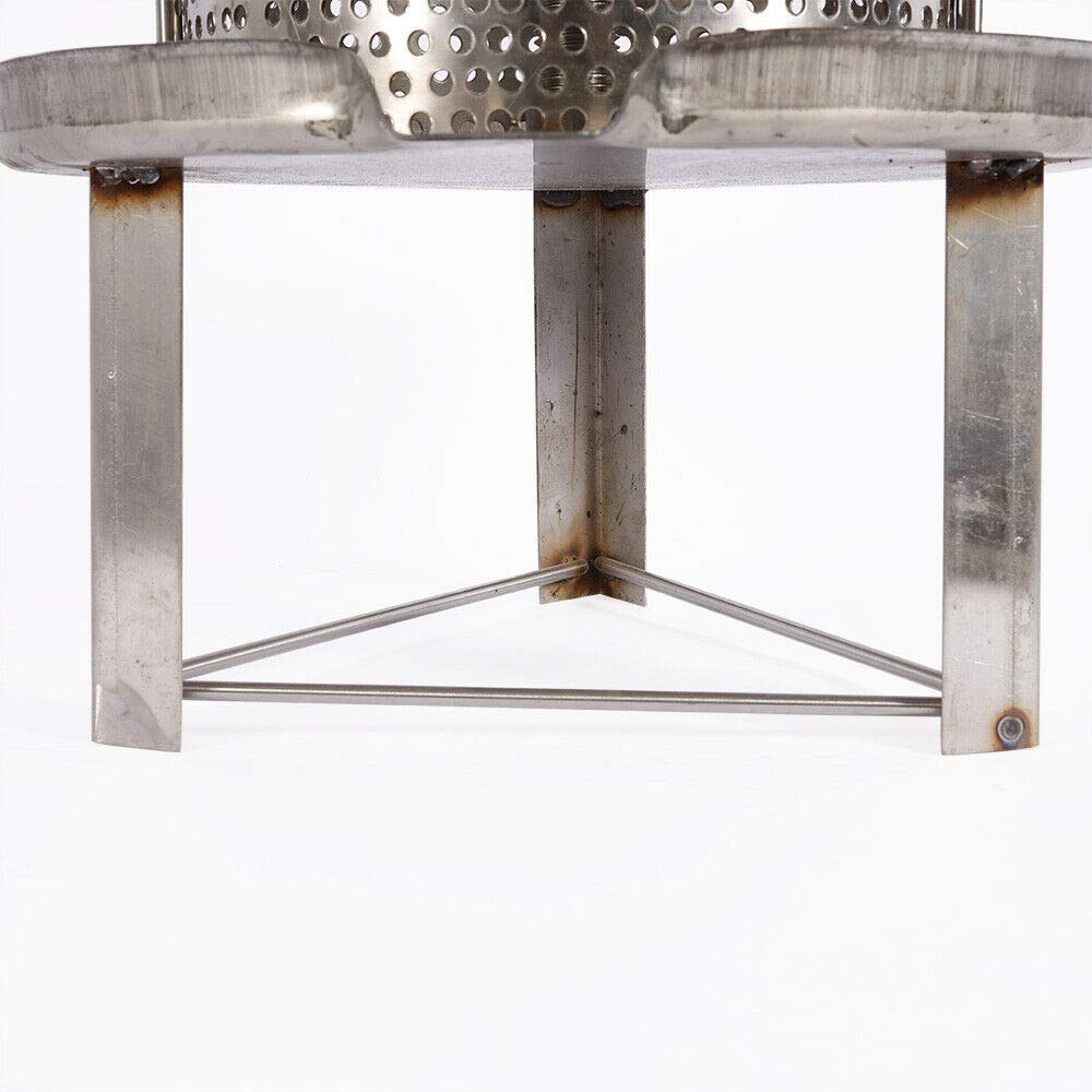 Stainless Steel Manual Honey Press Extractor - Beeswax Presser for Beekeeping, Home Use, Wine Making & Restaurants | Perfect for Harvesting Pure Honey from Honeycombs in Bee Fields & Small Farms