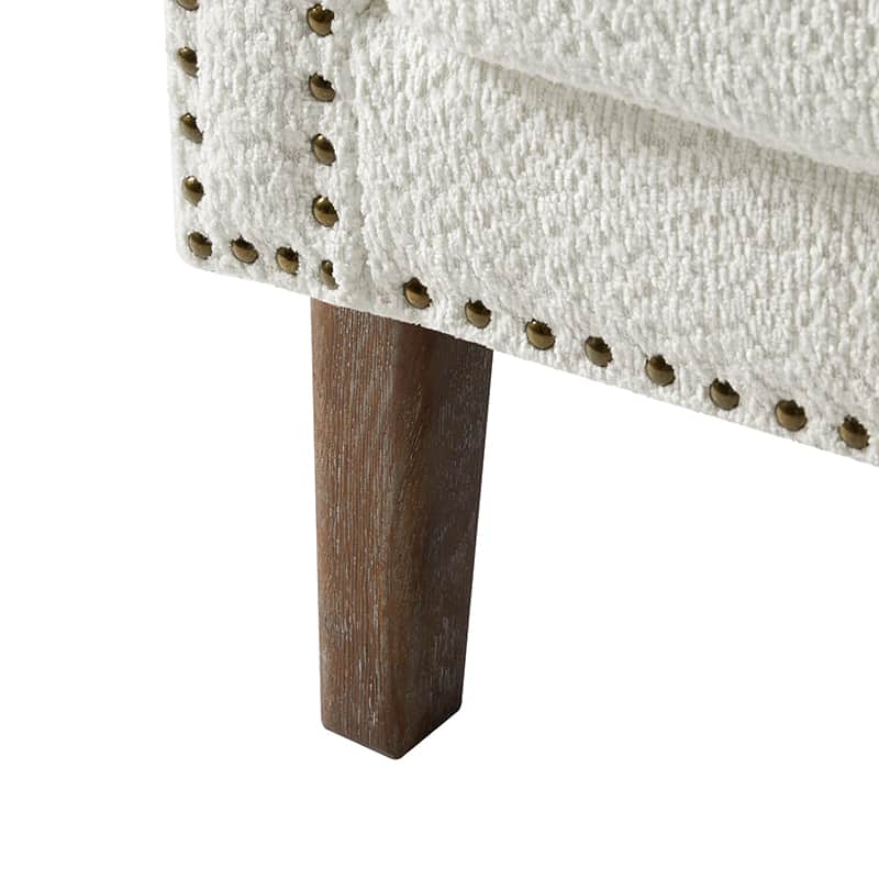Solid Wood Frame Armchair - Modern & Durable Wooden Chair for Living Room, Dining Room, Office - Comfortable & Stylish Home Furniture
