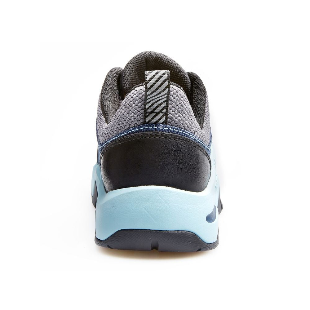 Terra EKG Low Women's Athletic Composite Toe Work Shoes TR0A4NR8B21 - Lightweight Safety Shoes for Women, Non-Slip Work Boots with Steel Toe Protection, Breathable & Comfortable - Perfect for Construction, Warehouse, and Outdoor Work (Ice Blue)