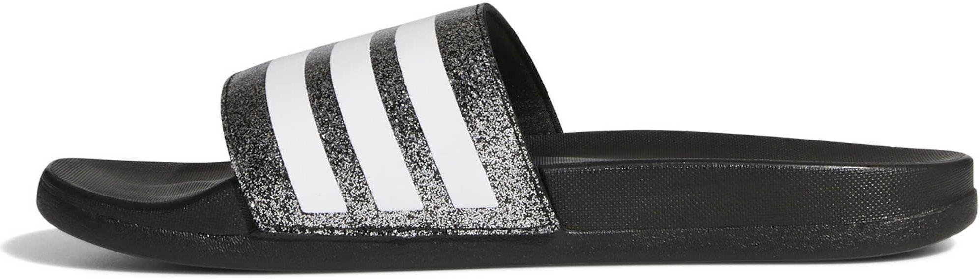 Adidas Adilette Cloudfoam+ Kids Slides - Comfortable Waterproof Sandals for Boys & Girls - Perfect for Pool, Beach, and Summer Outdoor Activities