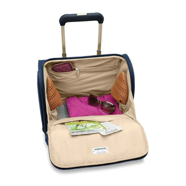 Briggs & Riley Baseline Cabin Spinner Carry-On Luggage - Lightweight Durable Suitcase for Travel, Business & Weekend Trips | TSA-Approved, 360° Spinner Wheels, Expandable Design