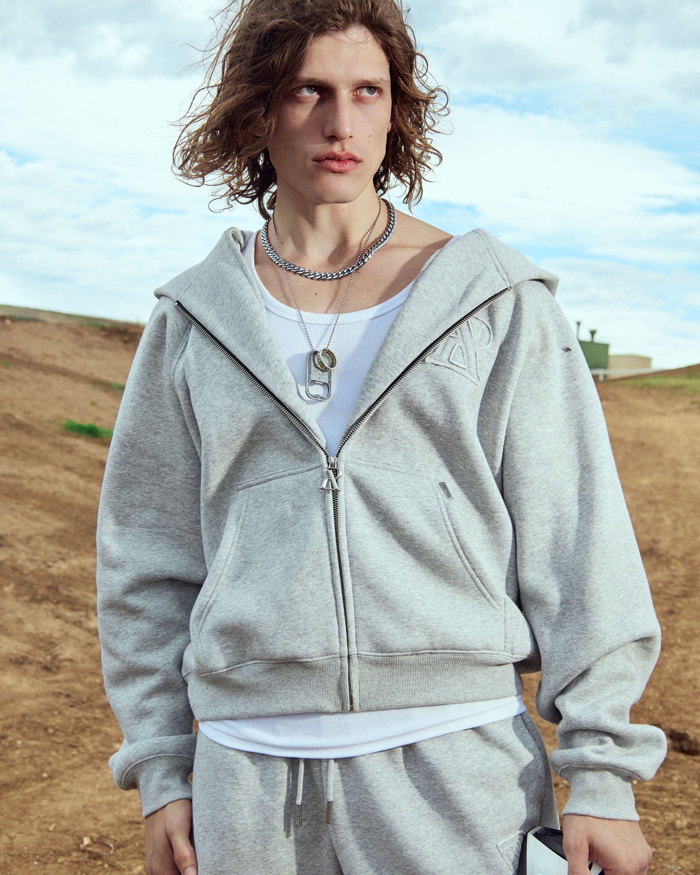 SSS Realism Legacy Zip Hoodie - Grey Marle | Premium Fleece Pullover for Men & Women | Perfect for Casual Wear, Gym & Outdoor Activities
