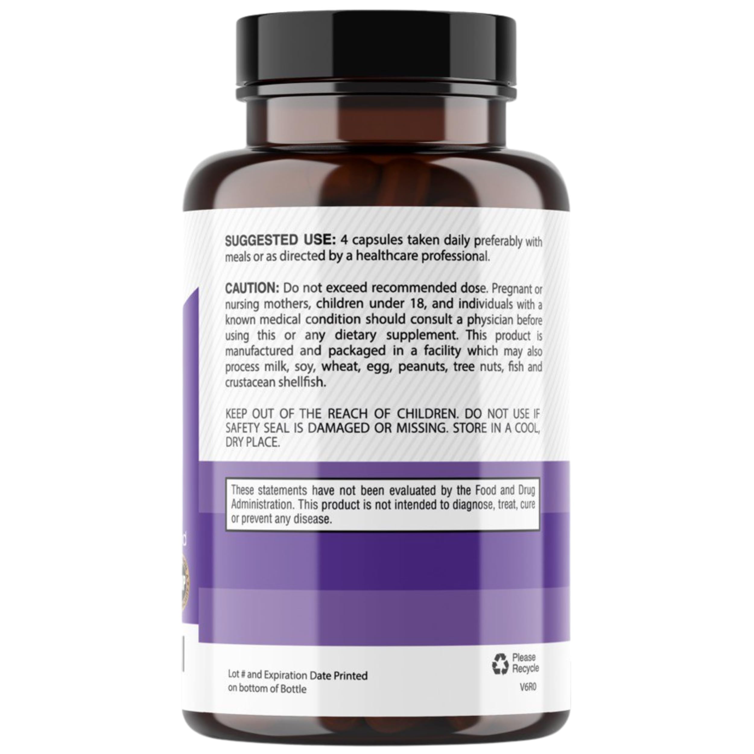 Healblend Collagen Complex - Hydrolyzed Collagen Peptides Supplement for Women & Men | Supports Anti-Aging, Joint Health, Skin Elasticity, Hair Growth & Strong Nails (120 Capsules) - Ideal for Daily Wellness, Fitness Recovery & Beauty Routine