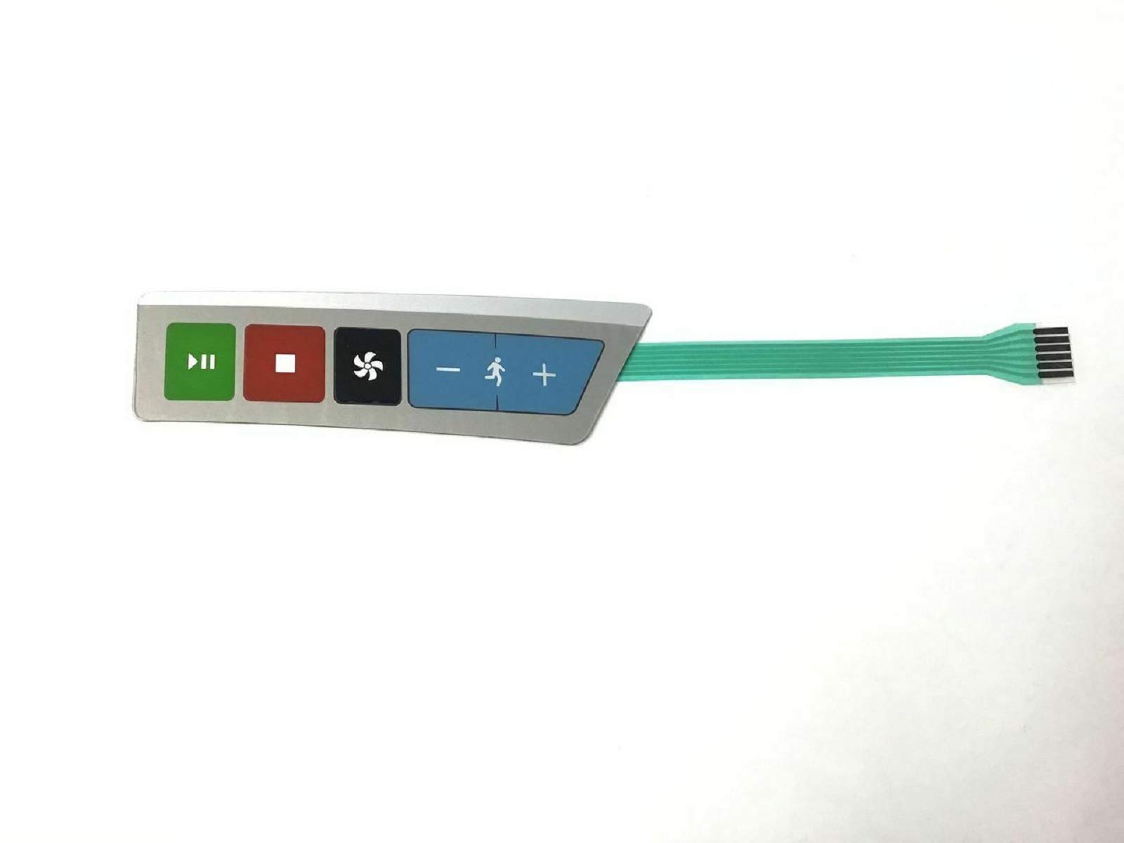 Right D English with Manipulate Overlay 1000384286 - Compatible with Treadmills for Home Gym & Fitness Training