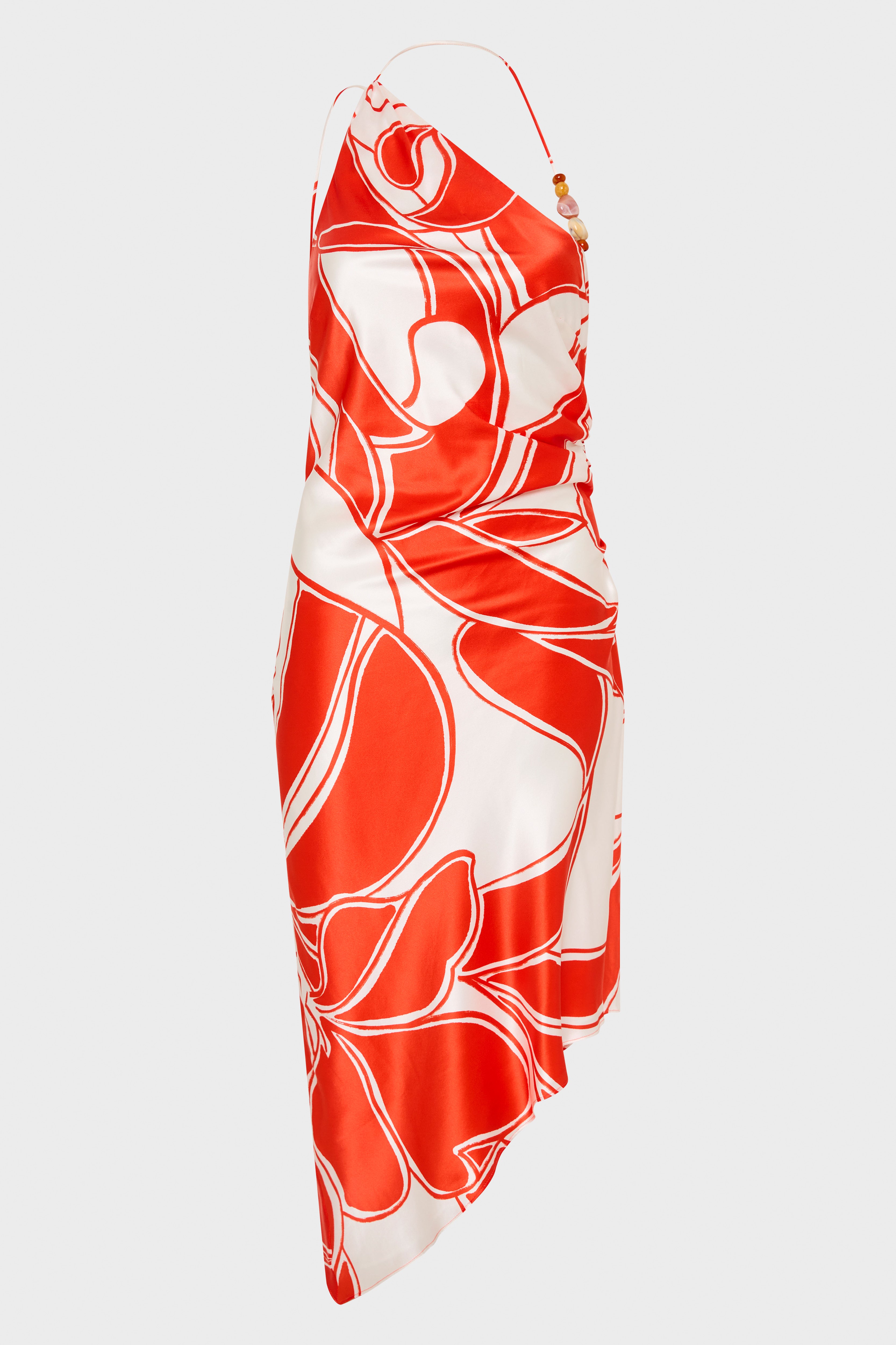 Ramona Asymmetric Bias Dress - Elegant Women's Party & Evening Gown for Special Occasions