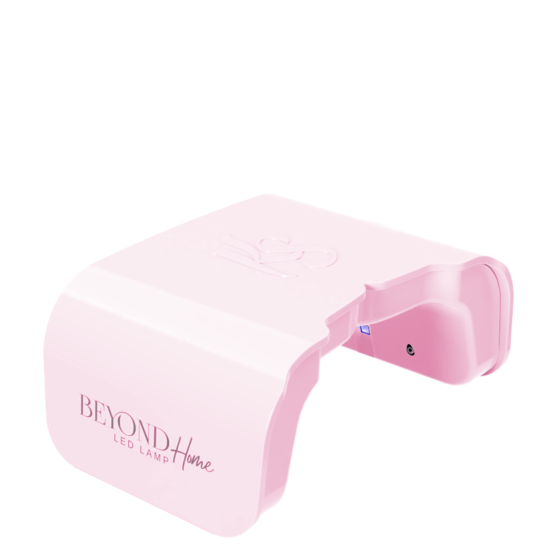 Beyond Home LED Lamp - Pink, Dimmable & Energy Efficient, Perfect for Bedroom, Living Room & Nursery Decor