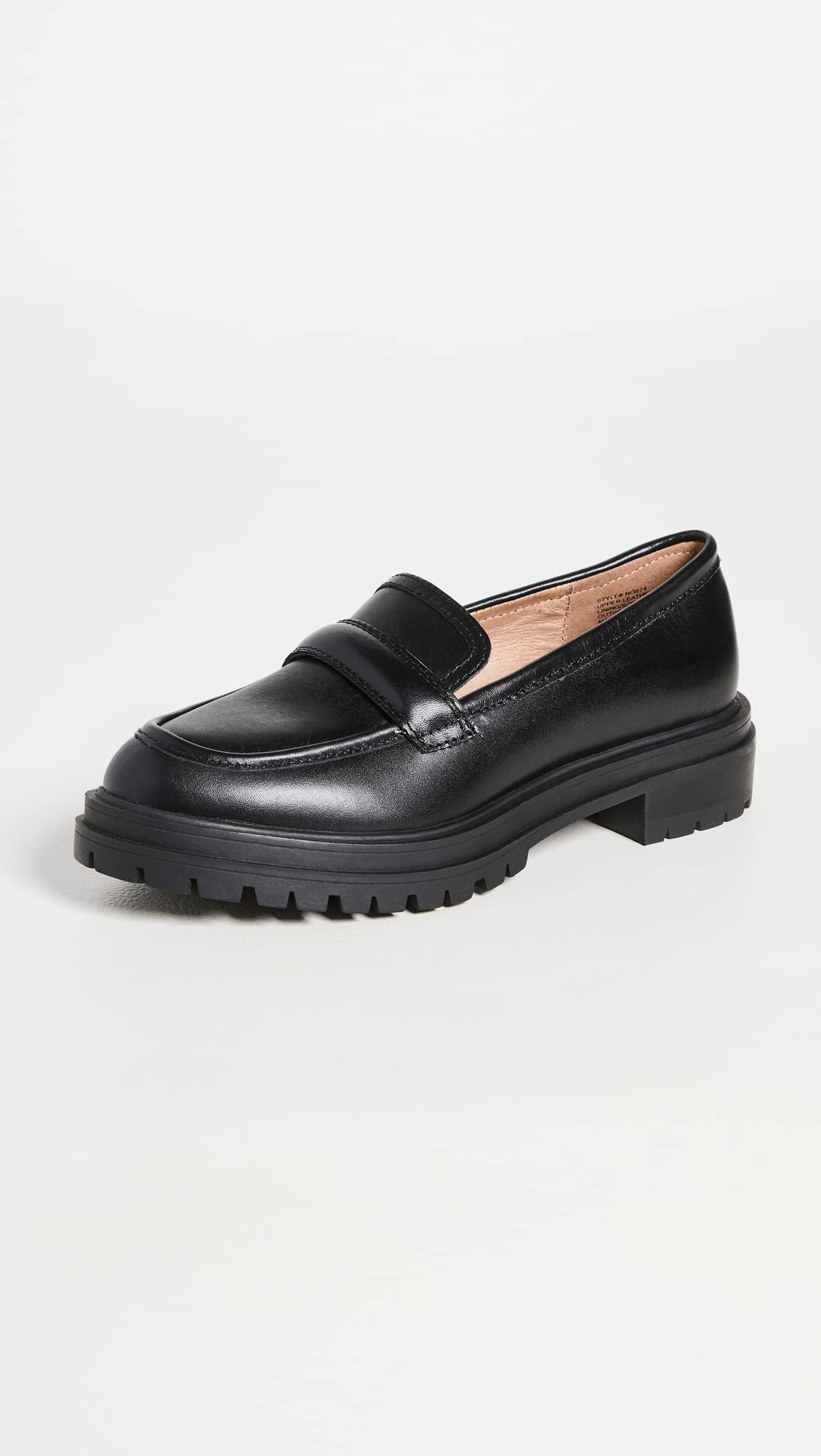 Madewell Women's The Bradley Lug Sole Loafers - Comfortable & Stylish Slip-On Shoes for Women | Perfect for Work, Casual Outfits & Everyday Wear