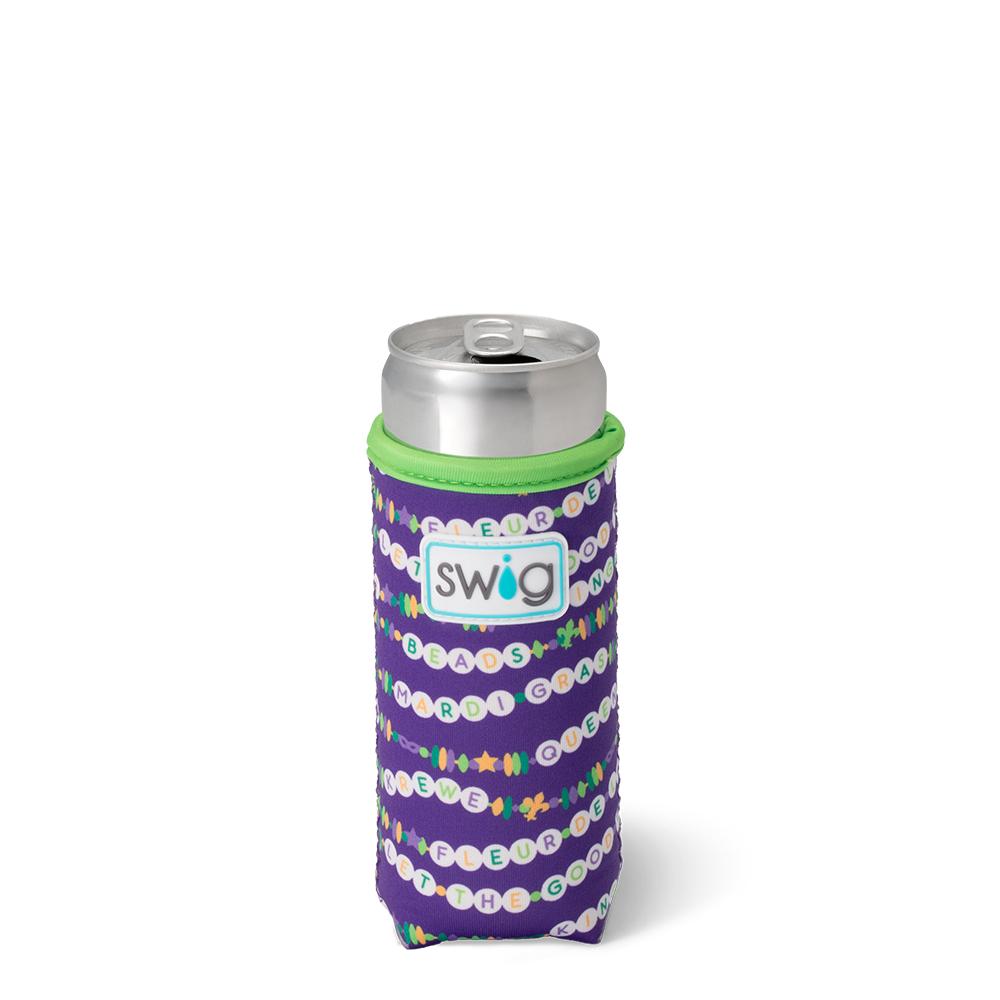 My Mardi Era Slim Can Cooler - Insulated Beverage Sleeve for 12oz Cans - Perfect for Parties, BBQs, and Outdoor Events
