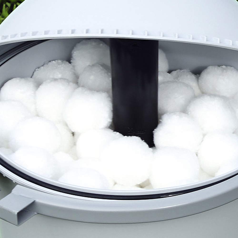 700g Reusable Polysphere Filter Balls for Swimming Pools - Eco-Friendly Sand Filter Replacement (Replaces 25kg Filter Sand) | Perfect for Pool Maintenance, Water Filtration Systems & Spa Filters