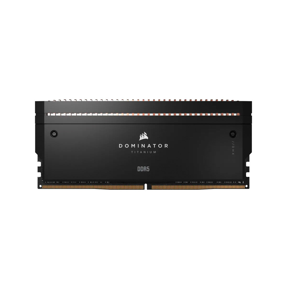 Corsair DOMINATOR TITANIUM 32GB (2x16GB) DDR5 6600MHz CL32 Desktop Memory Kit with Black Fin Accessory - High Performance RAM for Gaming PCs, Workstations & Content Creation