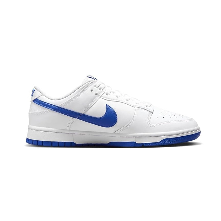 Nike Dunk Low Hyper Royal White Sneakers - Men's/Women's Casual Shoes for Running, Walking & Streetwear Fashion