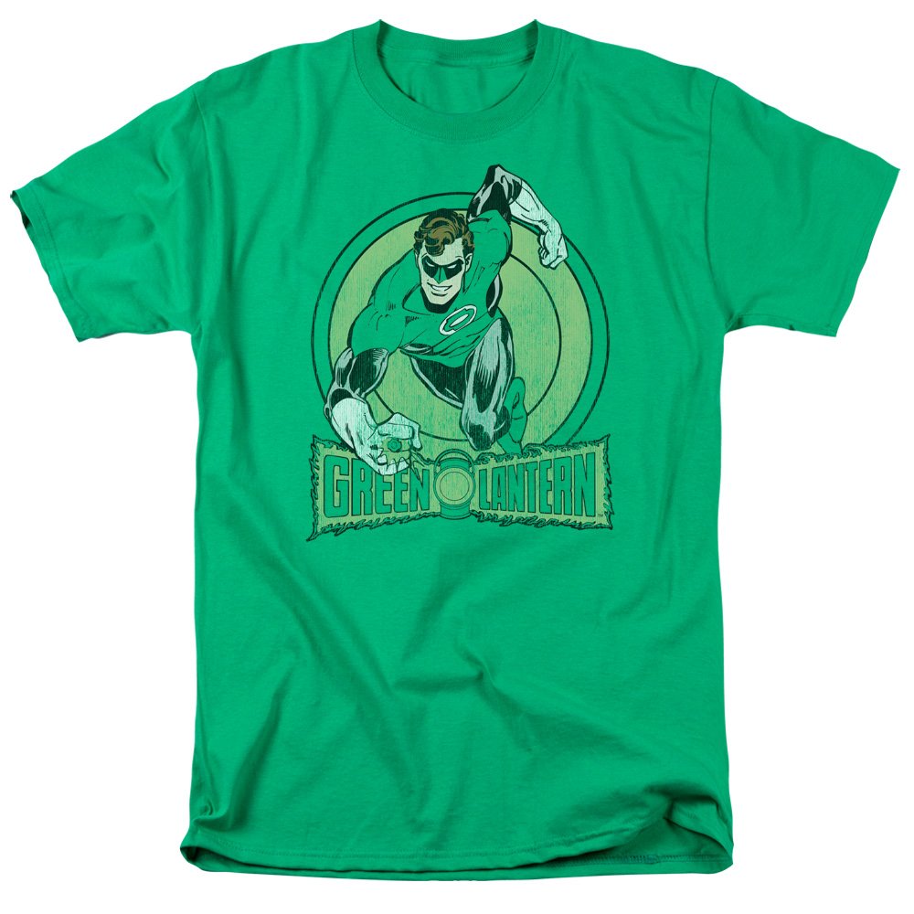 Green Lantern T-Shirt for Men - XL Size Cotton Superhero Graphic Tee - Perfect for Cosplay, Comic Con & Superhero Fans