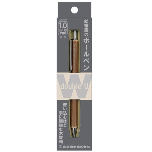 Premium Double U Ballpoint Pen & Kita Boshi Pencil Set - Smooth Writing, Ergonomic Design for Office, School & Note Taking