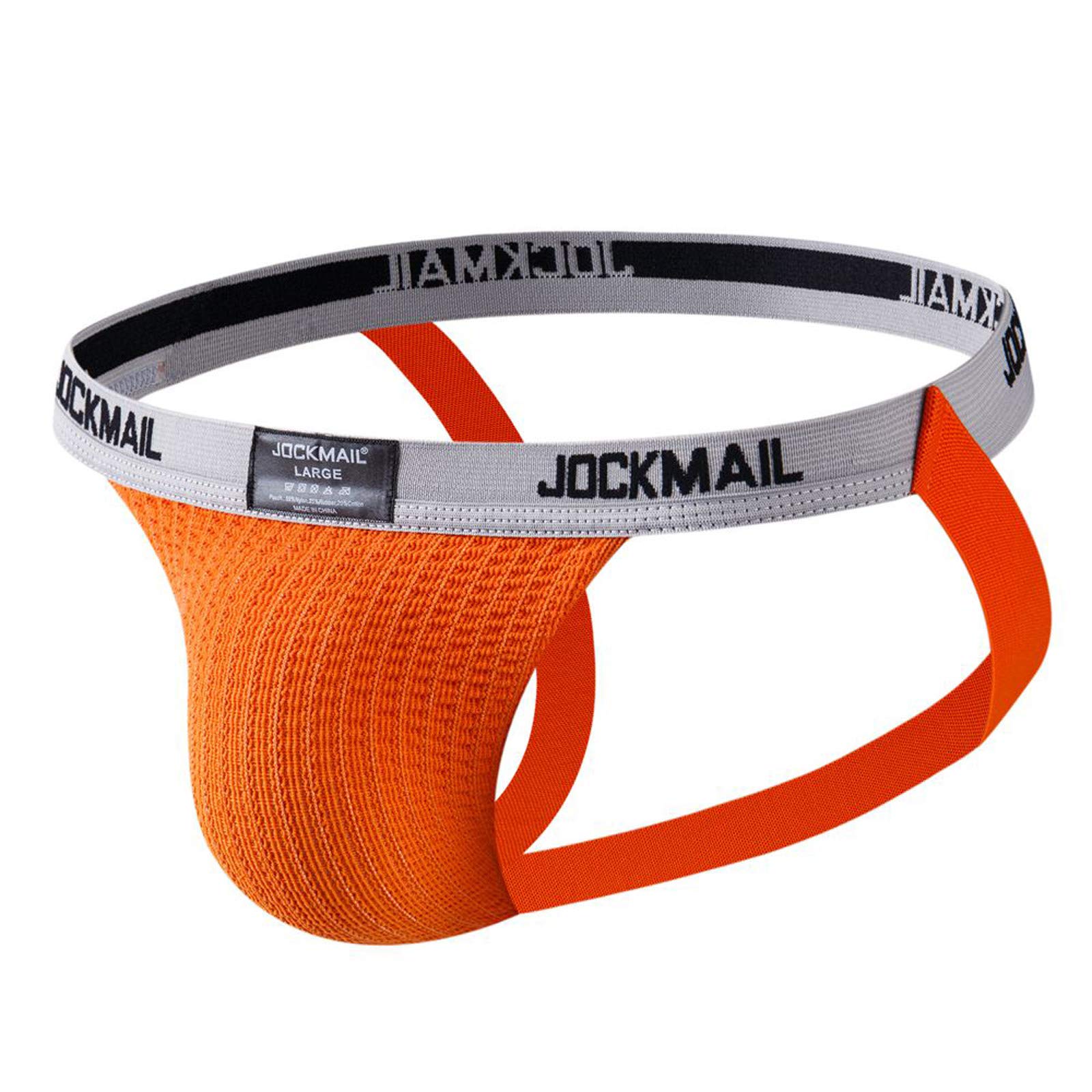 **Men's Breathable Stretch Rainbow Thong Underwear - Comfortable Sports Pouch Sexy Briefs for Active Lifestyles, Gym & Daily Wear**