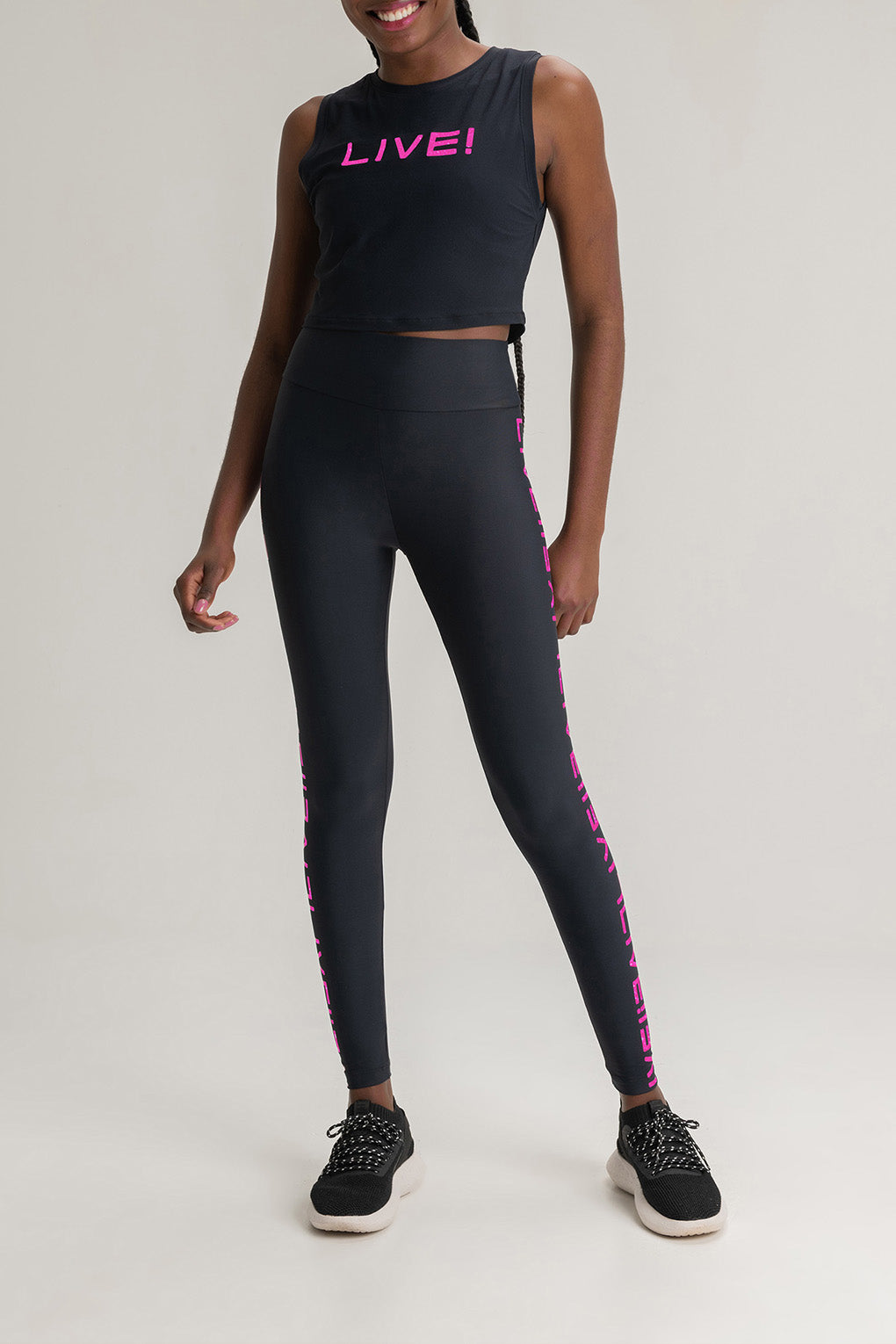 Icon Neo Leggings - High Waist Yoga Pants for Women, Tummy Control Workout Leggings with Pockets - Perfect for Yoga, Running, Gym & Lounge Wear