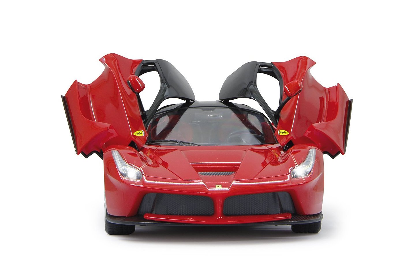 Jamara 404130 1:14 Scale Red Ferrari LaFerrari Deluxe RC Car - 40 MHz Remote Control, Collectible Model Vehicle for Kids & Adults - Perfect for Racing, Display & Gift Giving