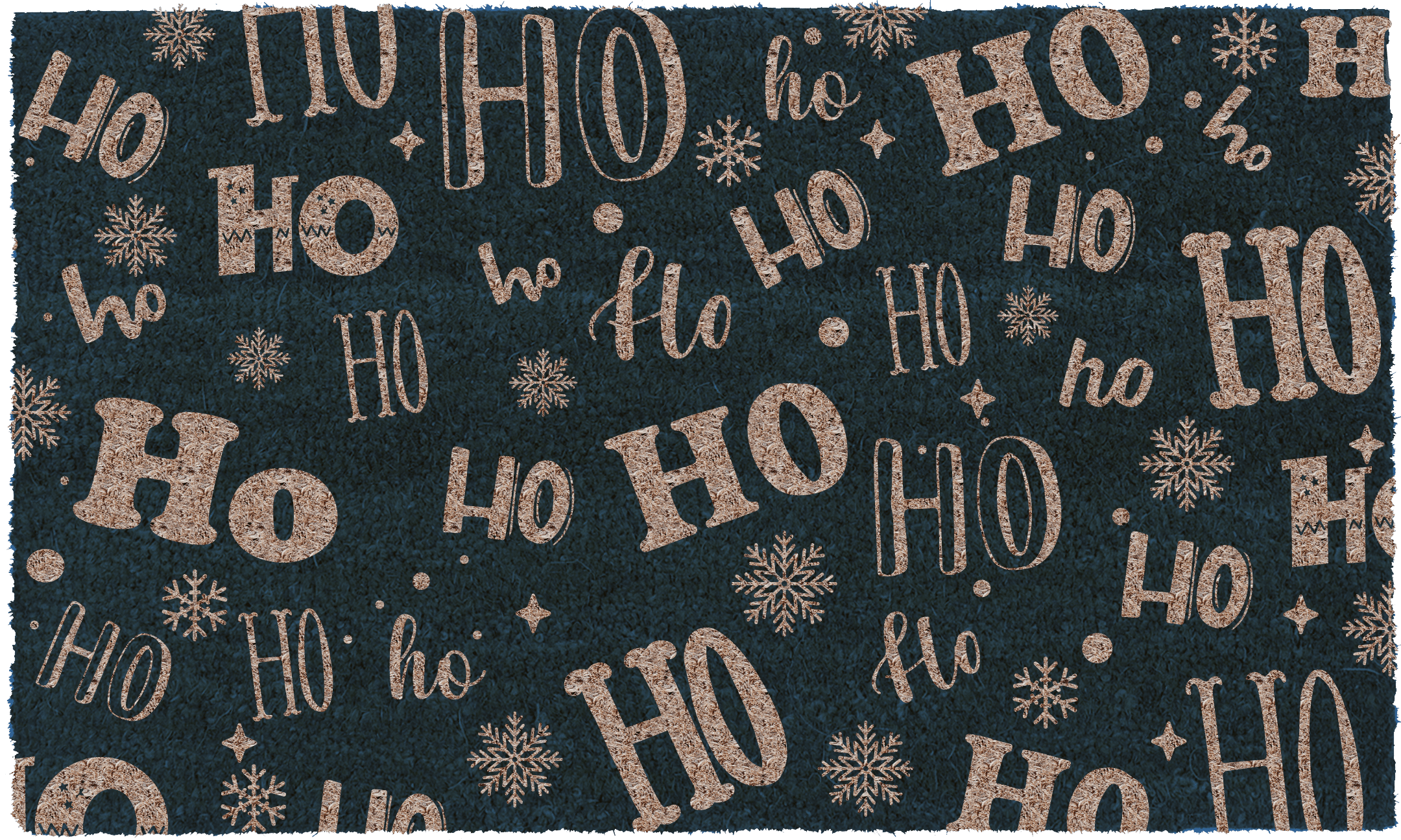 Ho Ho Ho Christmas Decorations - Festive Holiday Home & Party Decor for Xmas Tree, Fireplace, and Office