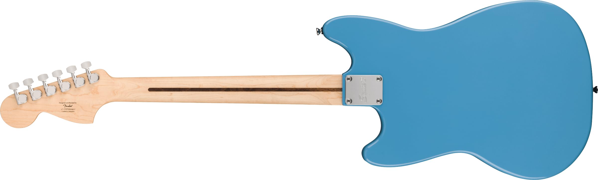 Squier 6 String Solid-Body Electric Guitar for Beginners - Right-Handed, Blue (0373701526) - Perfect for Rock, Blues & Home Practice