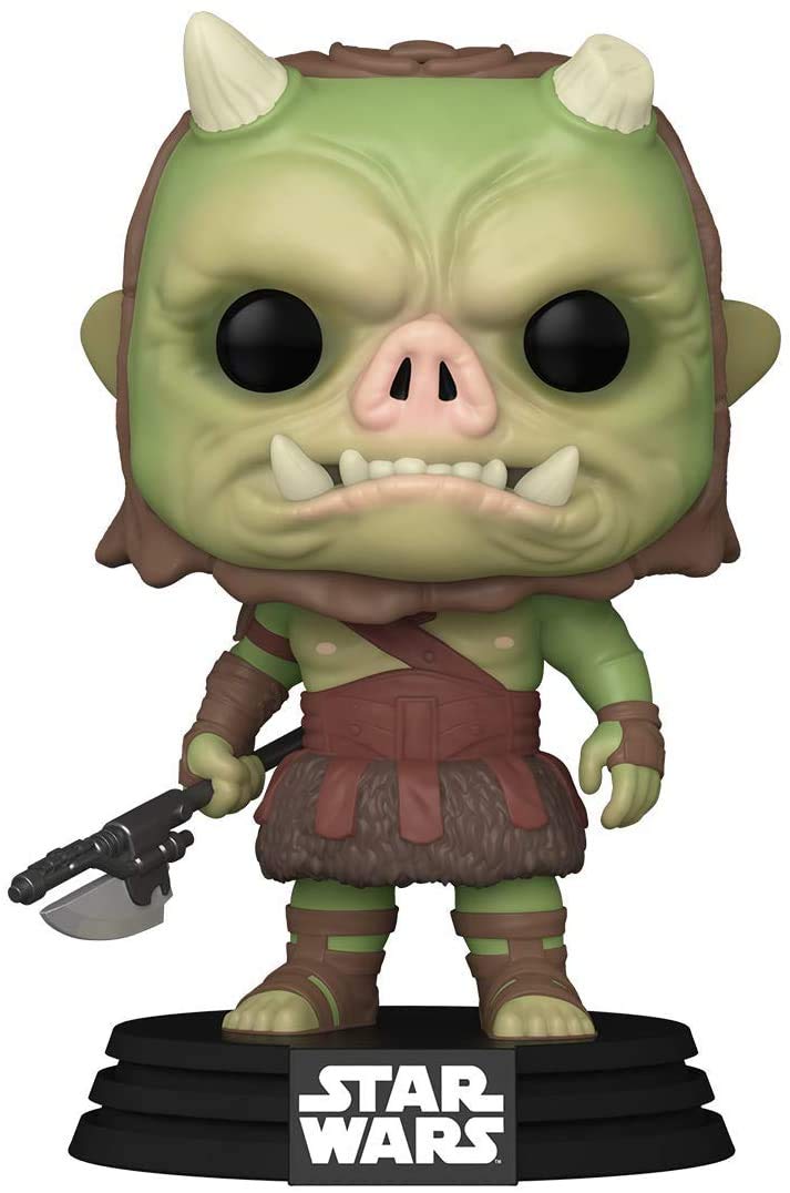 Funko Pop! Star Wars: The Mandalorian - Gamorrean Fighter Vinyl Figure with Pop Protector Case | Collectible Toy Gift for Fans | Perfect for Display, Office Decor & Star Wars Merchandise Collection