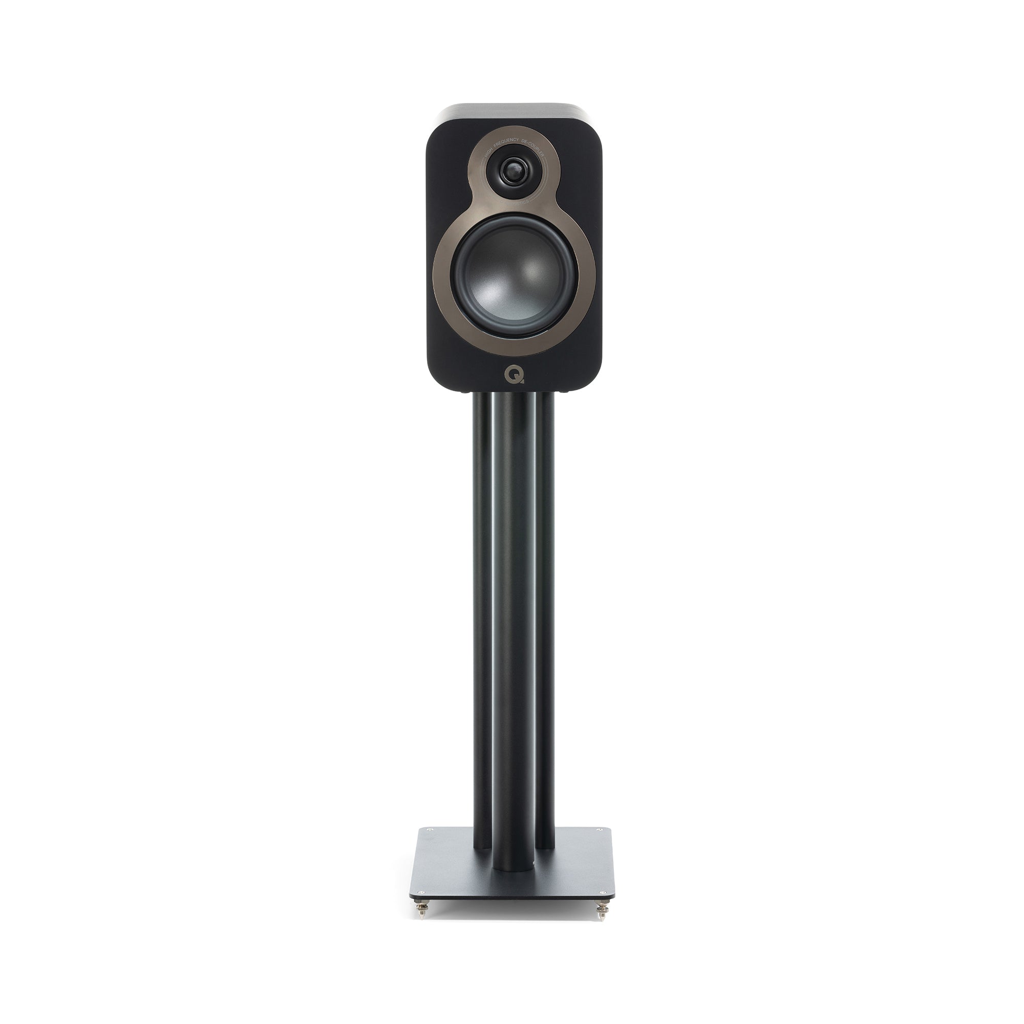 Q Acoustics Q3030c Bookshelf Speakers - High-Fidelity Stereo Sound for Home Theater & Music Listening | Compact Design for Living Room, Bedroom & Office Setup