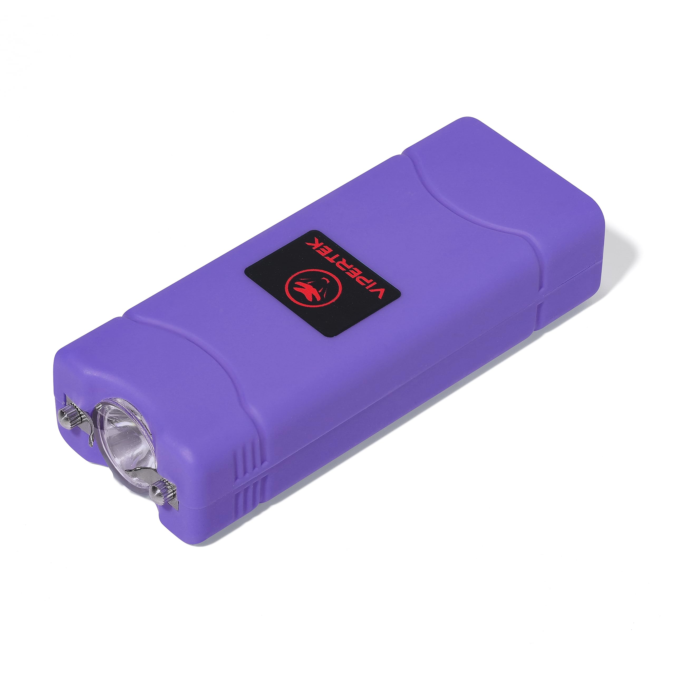 VIPERTEK VTS-881 Rechargeable Stun Gun for Self Defense - Compact Micro Stun Gun with LED Flashlight for Personal Safety, Home Protection & Outdoor Security
