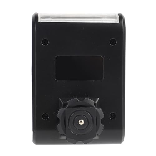 Mini Portable On-Camera Flash with Hot Shoe Mount - Digital DSLR Flashlight for Photography, Vlogging & Studio Shooting