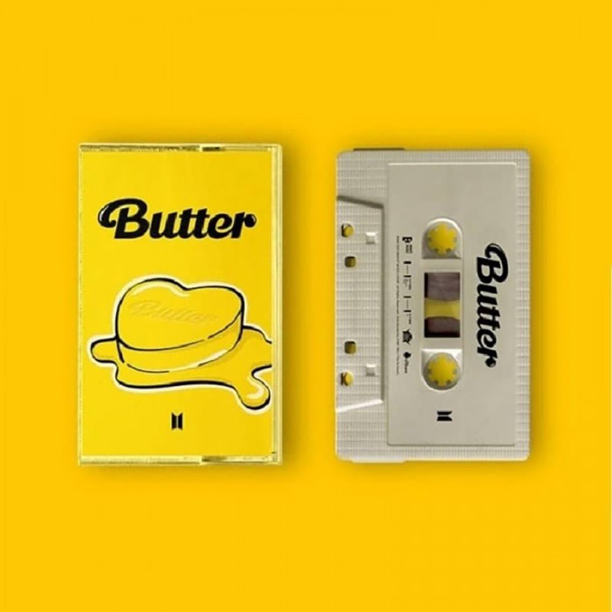 BTS 'BUTTER CASSETTE' Limited Edition - K-Pop Collectible Cassette Tape for Fans, Music Lovers & Vintage Decor - Perfect for Gifts, Room Decor & BTS Merchandise Collection