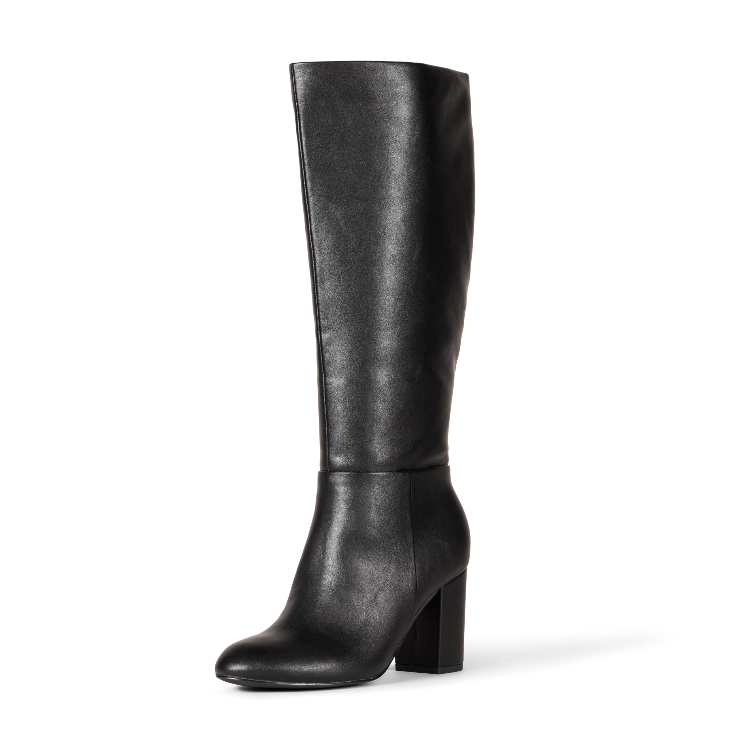 Amazon Essentials Women's Tall Heel Boots - Comfortable & Stylish Ankle Boots for Women, Perfect for Office, Party & Fall Fashion