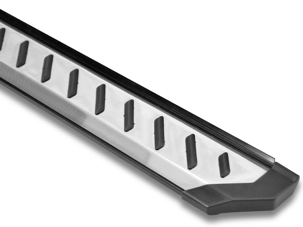 Romik® RZR SUV Running Boards & Side Steps for Ford Bronco Sport (2021-2023) - Heavy Duty Aluminum Nerf Bars with Non-Slip Surface - Perfect for Off-Roading, Camping & Daily Use