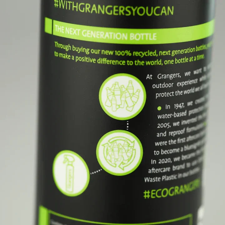 Grangers Footwear & Gear Cleaner - Premium Shoe & Outdoor Equipment Cleaning Solution for Hiking, Camping & Sports Gear Maintenance