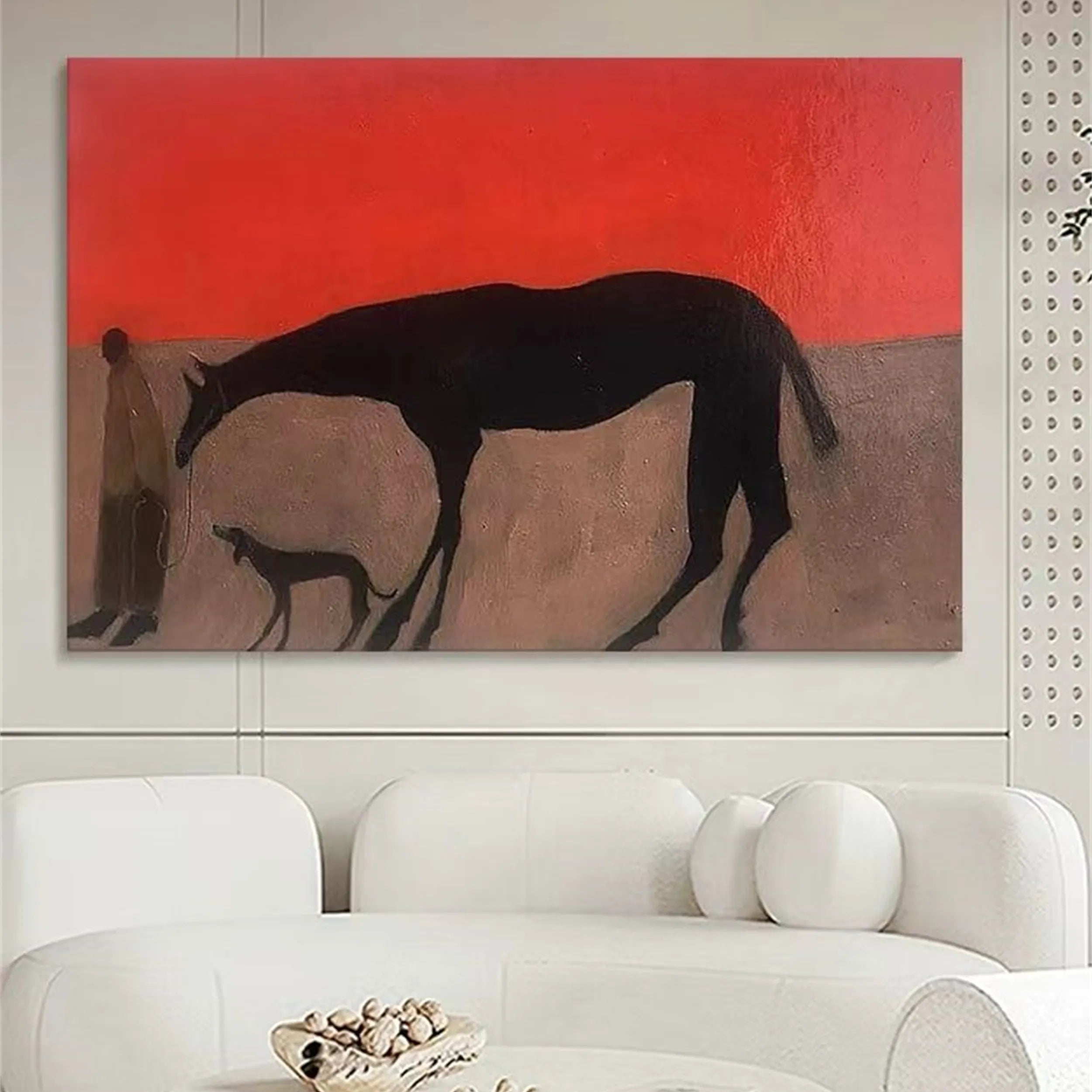 Animal Art Painting #AP025 - Handmade Wildlife Canvas Art for Home & Office Decor | Perfect for Living Room, Bedroom, or Gift