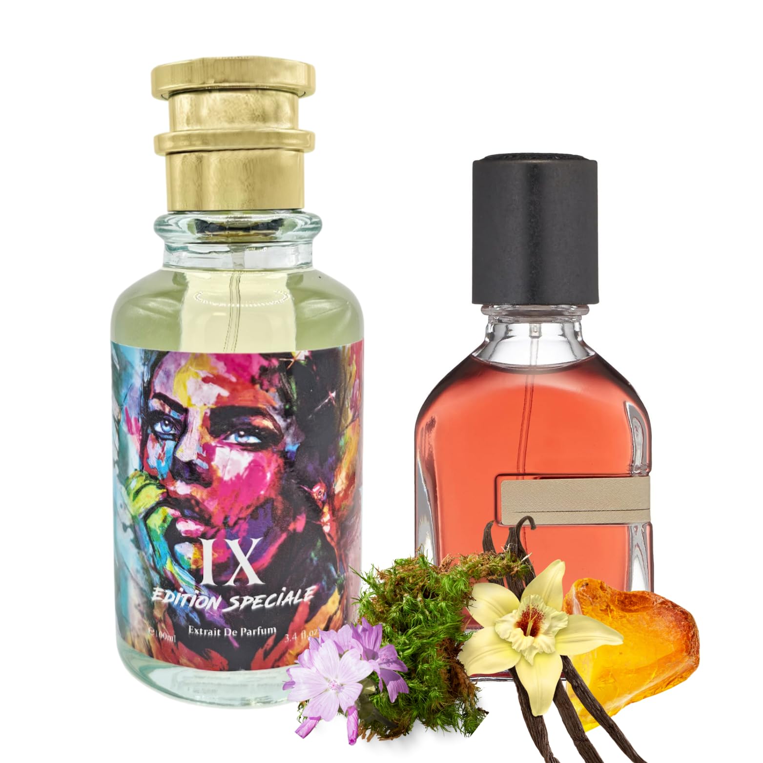 IX Edition Speciale Perfume for Women & Men | Impression of Parisi Terroni Unisex Extrait de Parfum | 3.4 Fl Oz / 100ml | Long Lasting 8-10 Hours | Perfect for Date Night, Office & Special Occasions