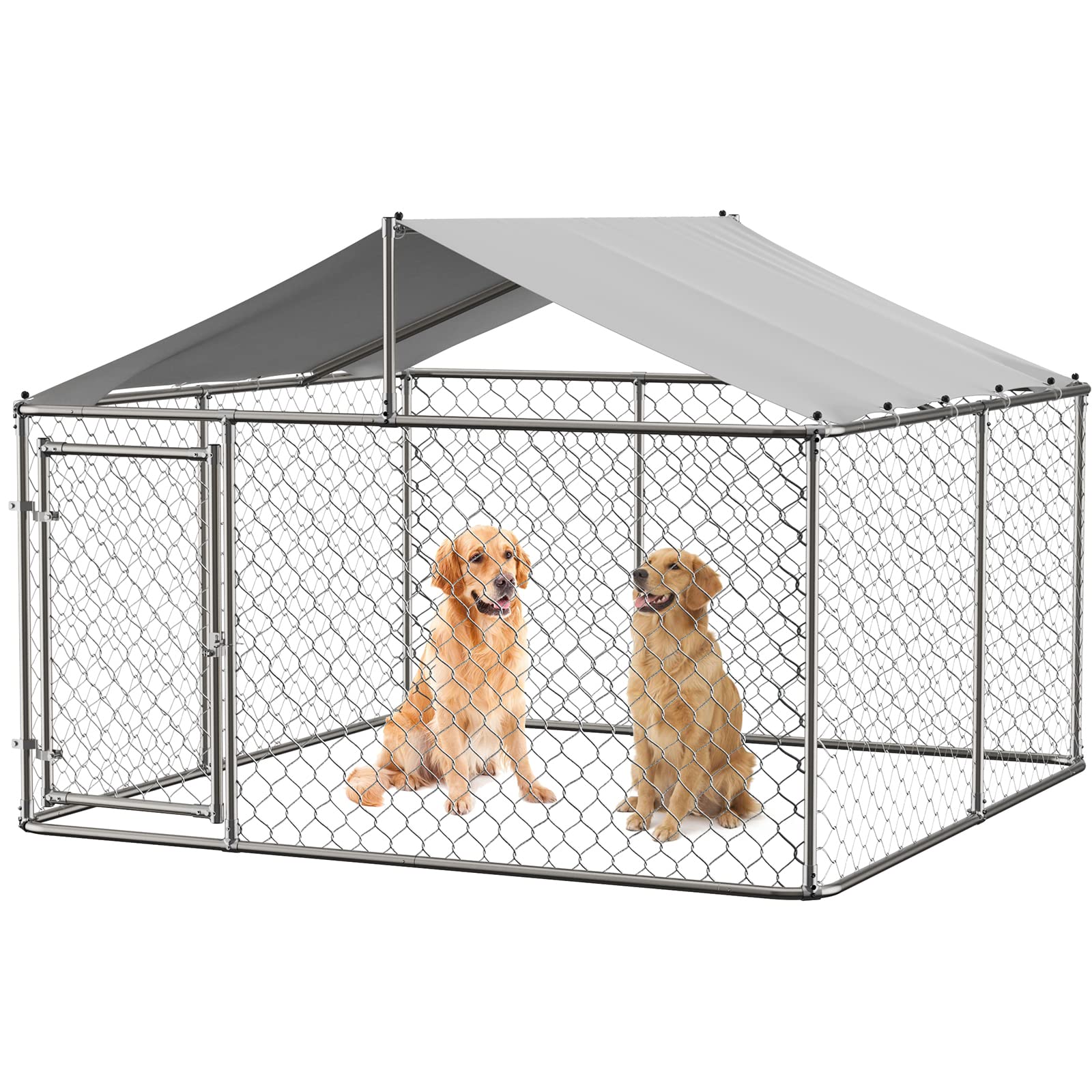 Heavy Duty Galvanized Steel Outdoor Dog Kennel - 118