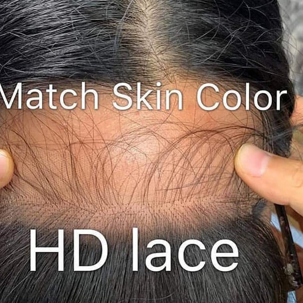 13x4 HD Transparent Lace Front Human Hair Wig - Deep Wave Curly Brazilian Virgin Hair, Pre Plucked with Baby Hair & Bleached Knots, Glueless, 150 Density, 20 Inch | Natural Look for Daily Wear, Parties & Special Occasions