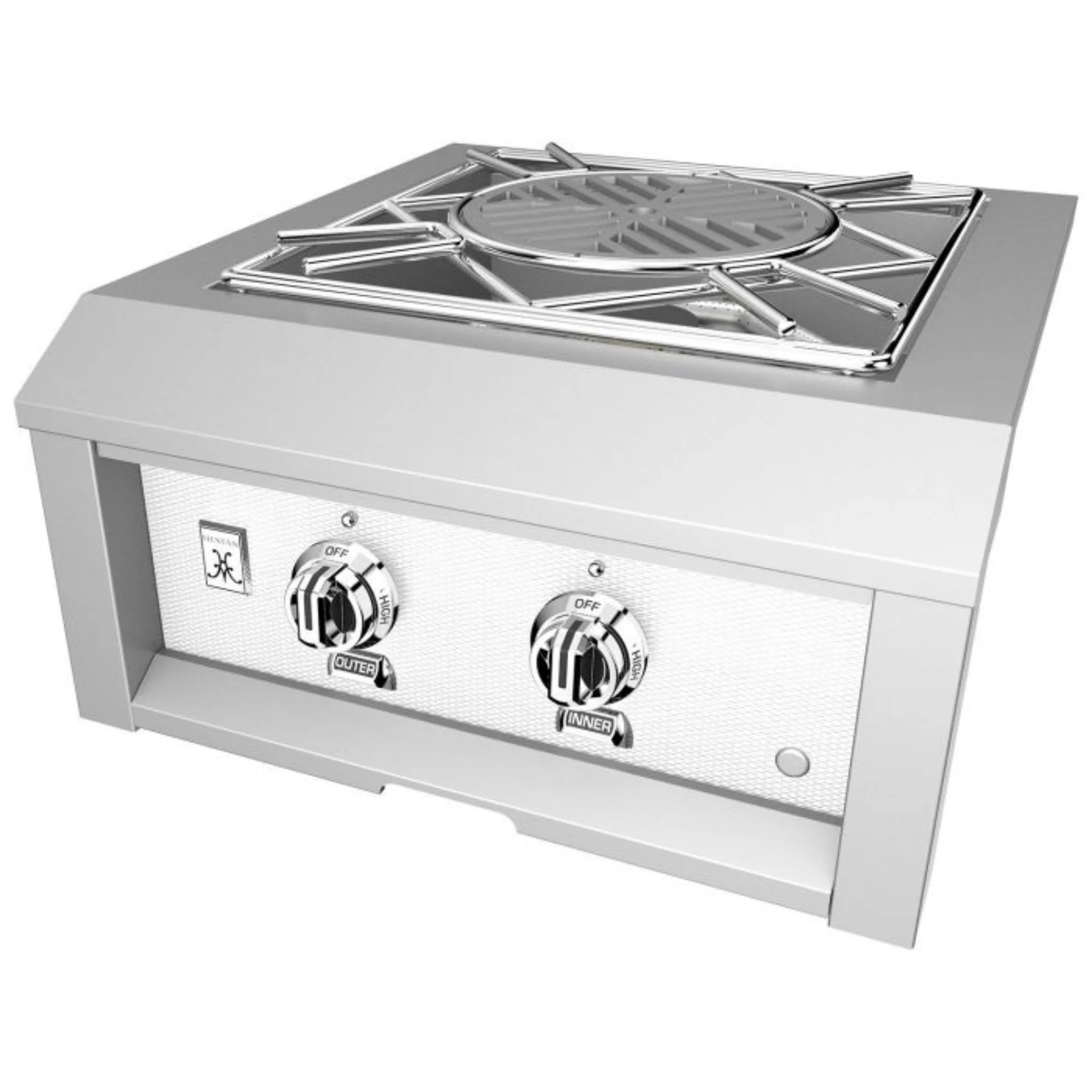 Hestan AGPB24 24-Inch Built-In Power Burner - High Performance Gas Cooktop for Professional Kitchens & Home Chefs